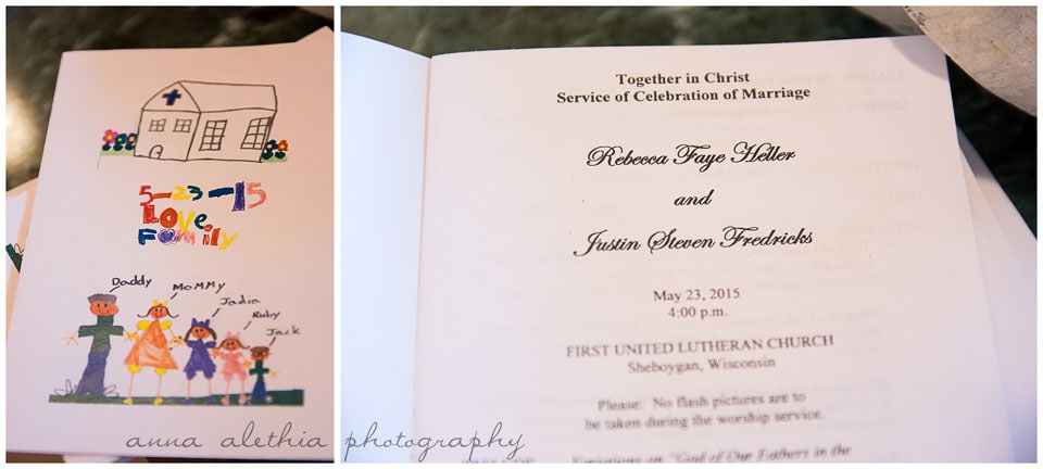 First United Lutheran Church Sheboygan WI Wedding Photographer