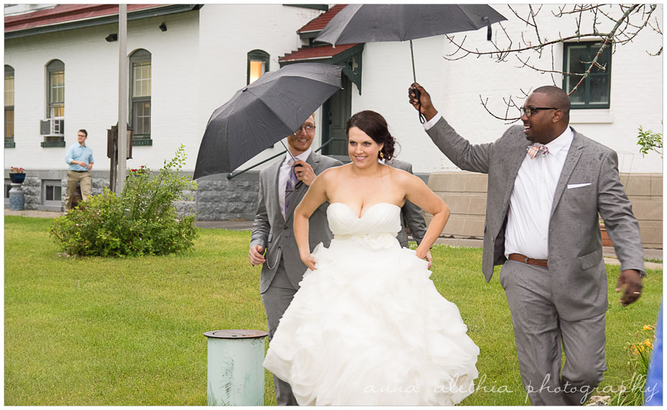 Wind Point Lighthouse Racine WI Wedding Photographer 