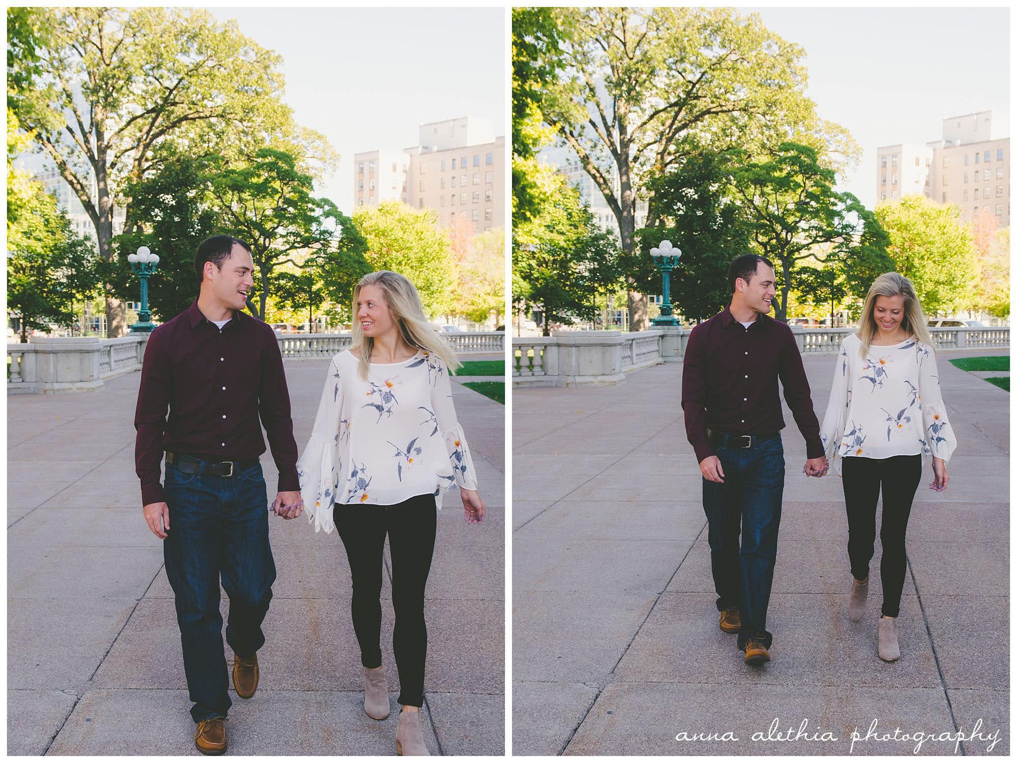 State Capitol Madison WI Engagement Photos