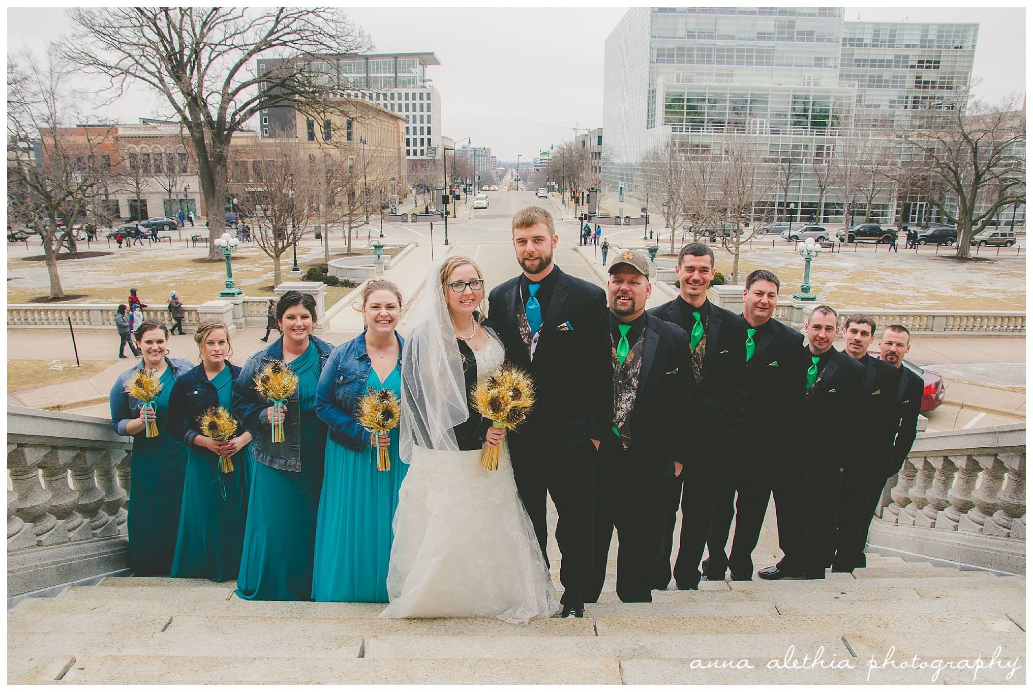 State Capitol Madison WI Wedding Photos
