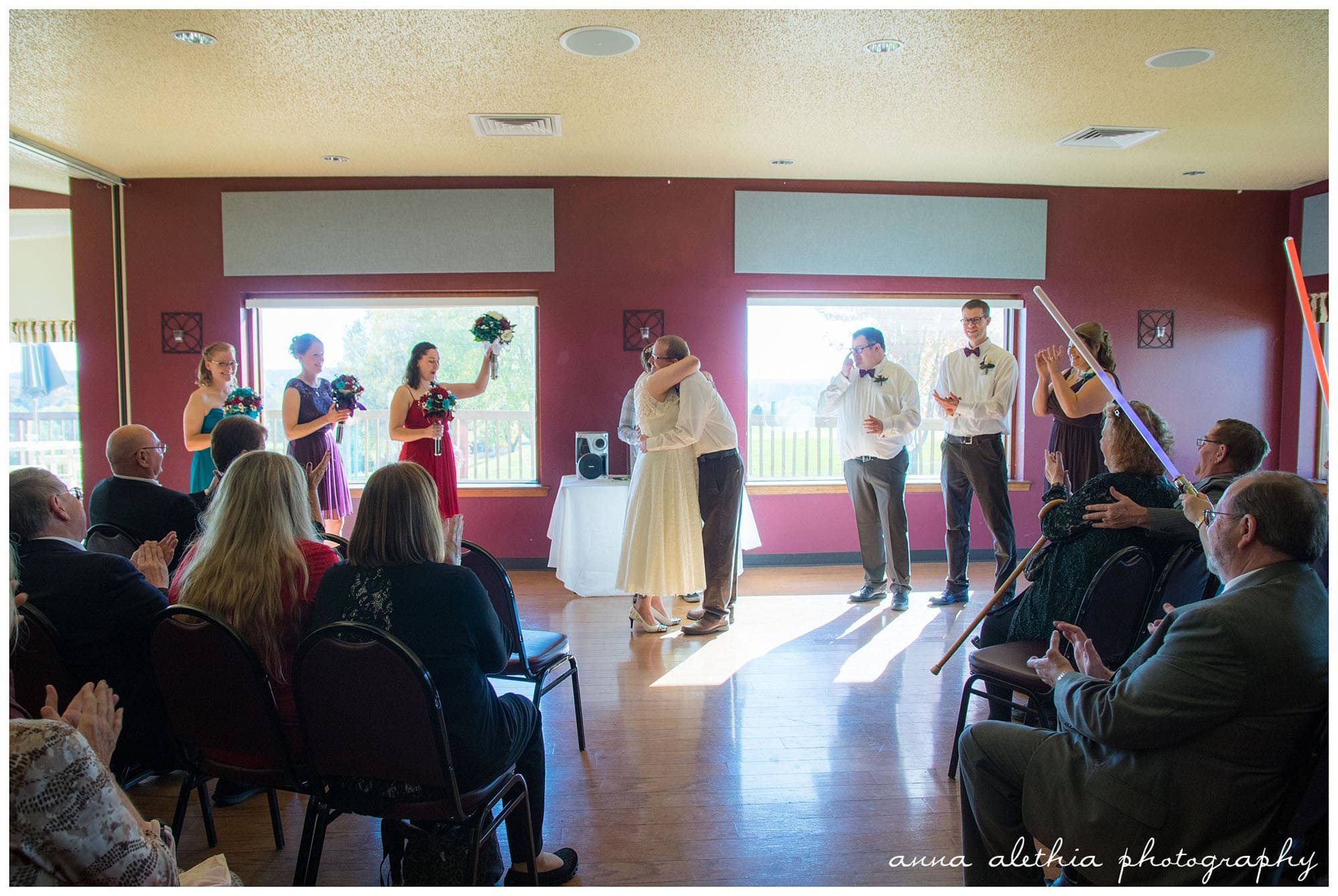 Star Wars Themed Wedding photos in Mayville WI