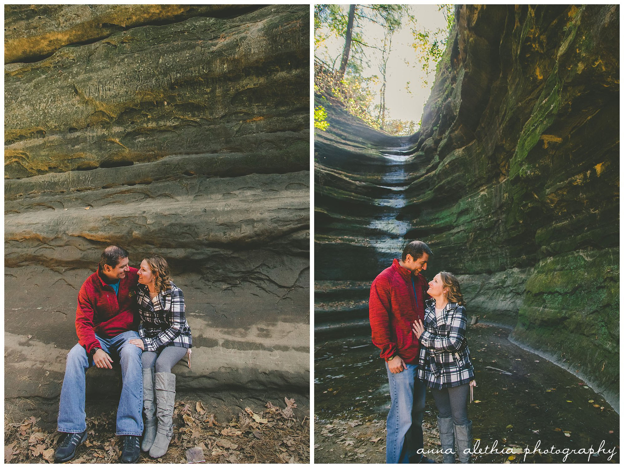 Starved Rock State Park IL Engagement Photos