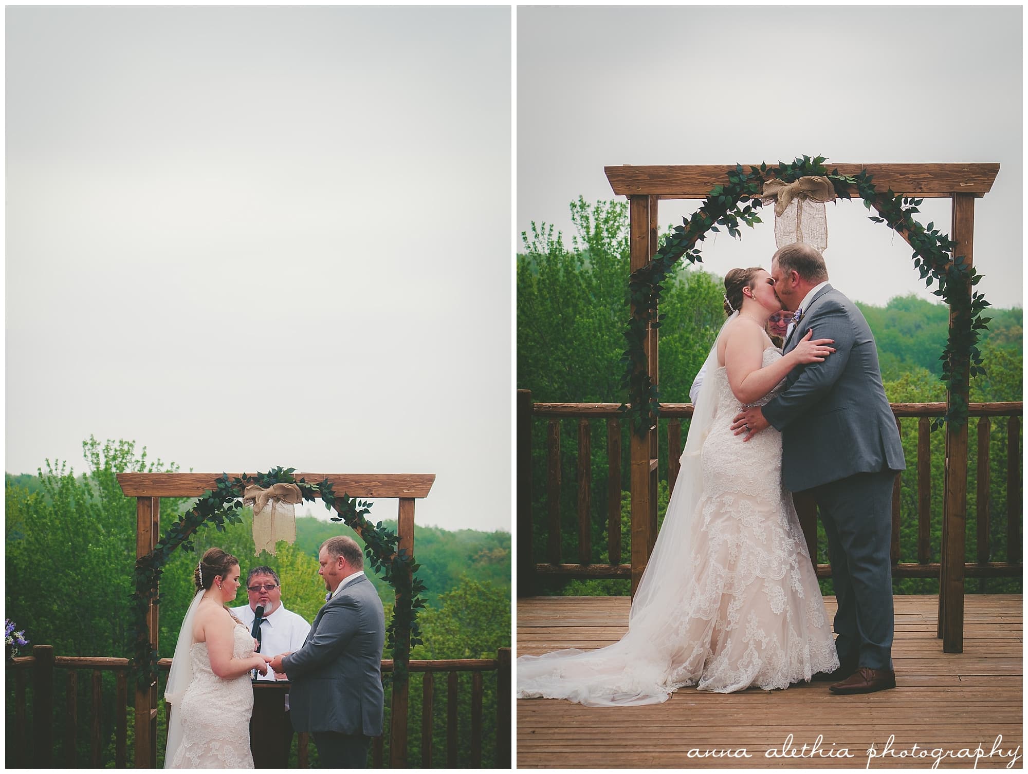 Whispering Emerald Ridge Menomonie WI Wedding Photos