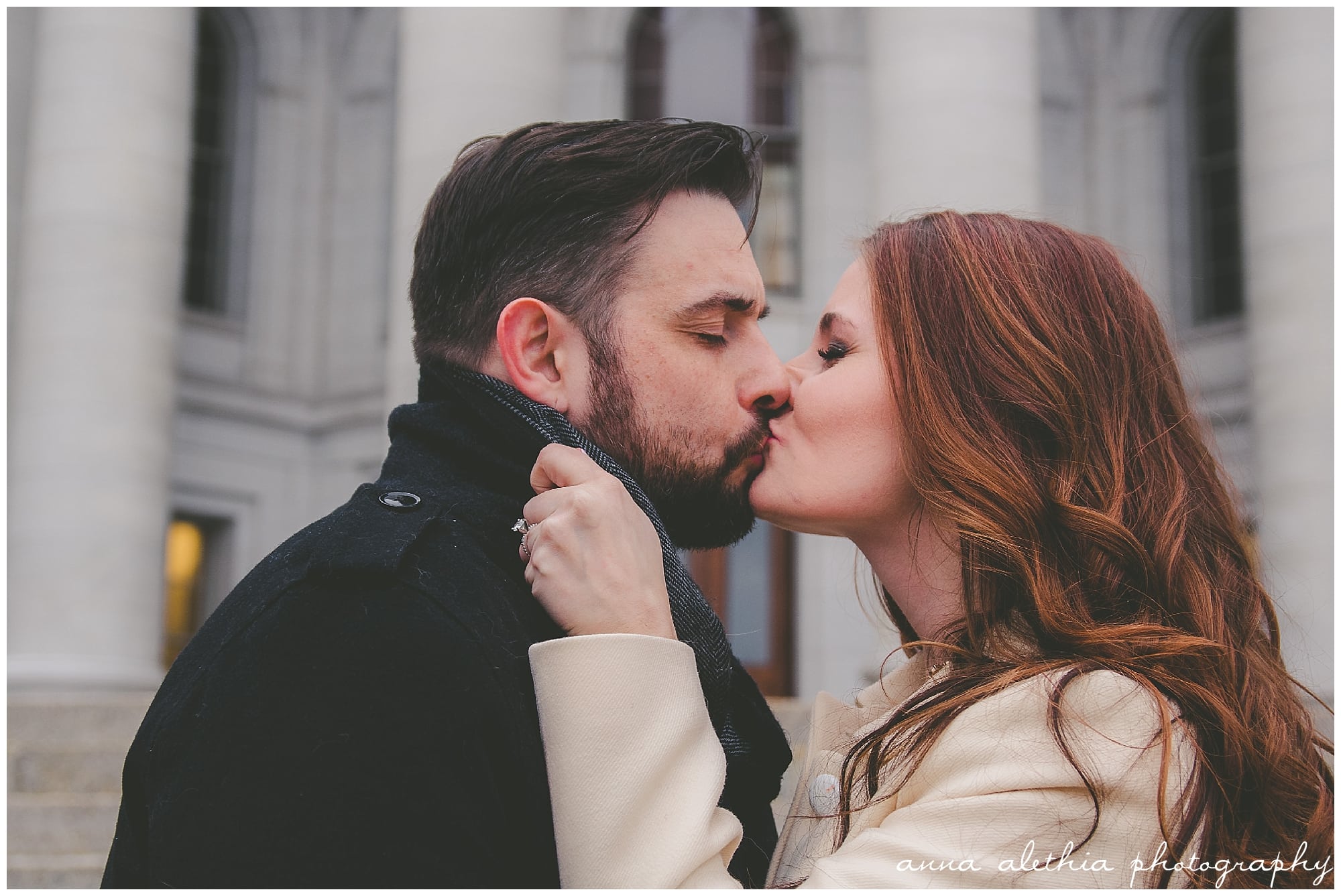 Downtown Madison Engagement Photos