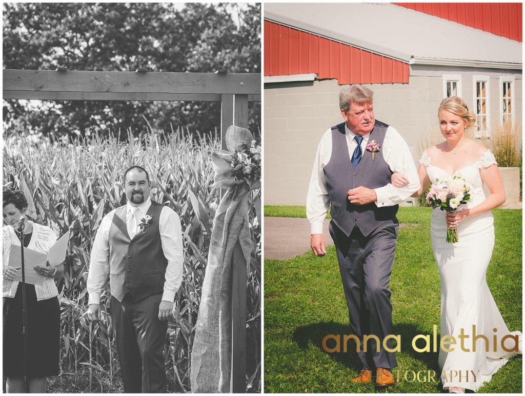 the first look at farmin bettys columbus wi wedding