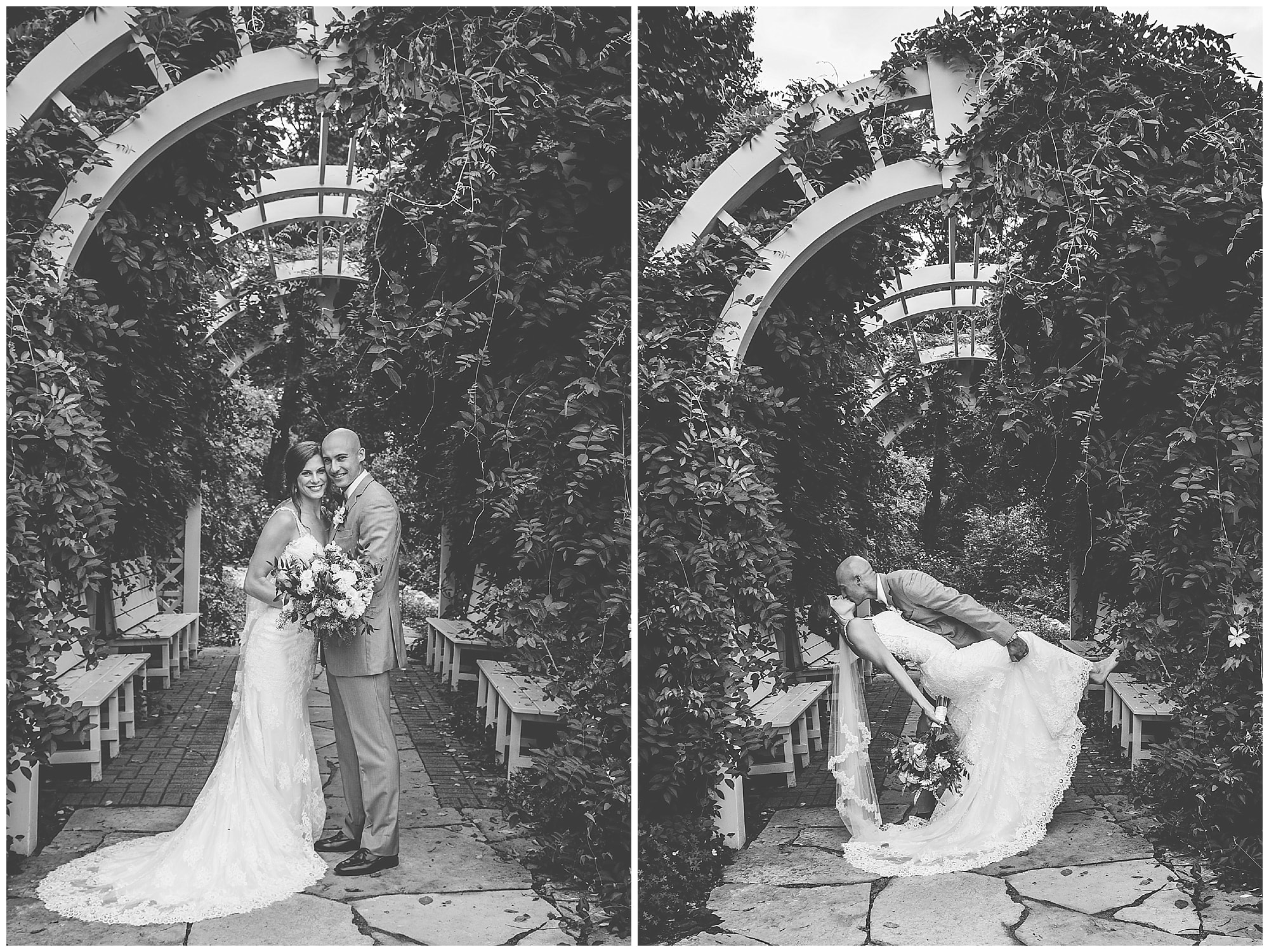 Green Bay Botanical Gardens Wedding Photos